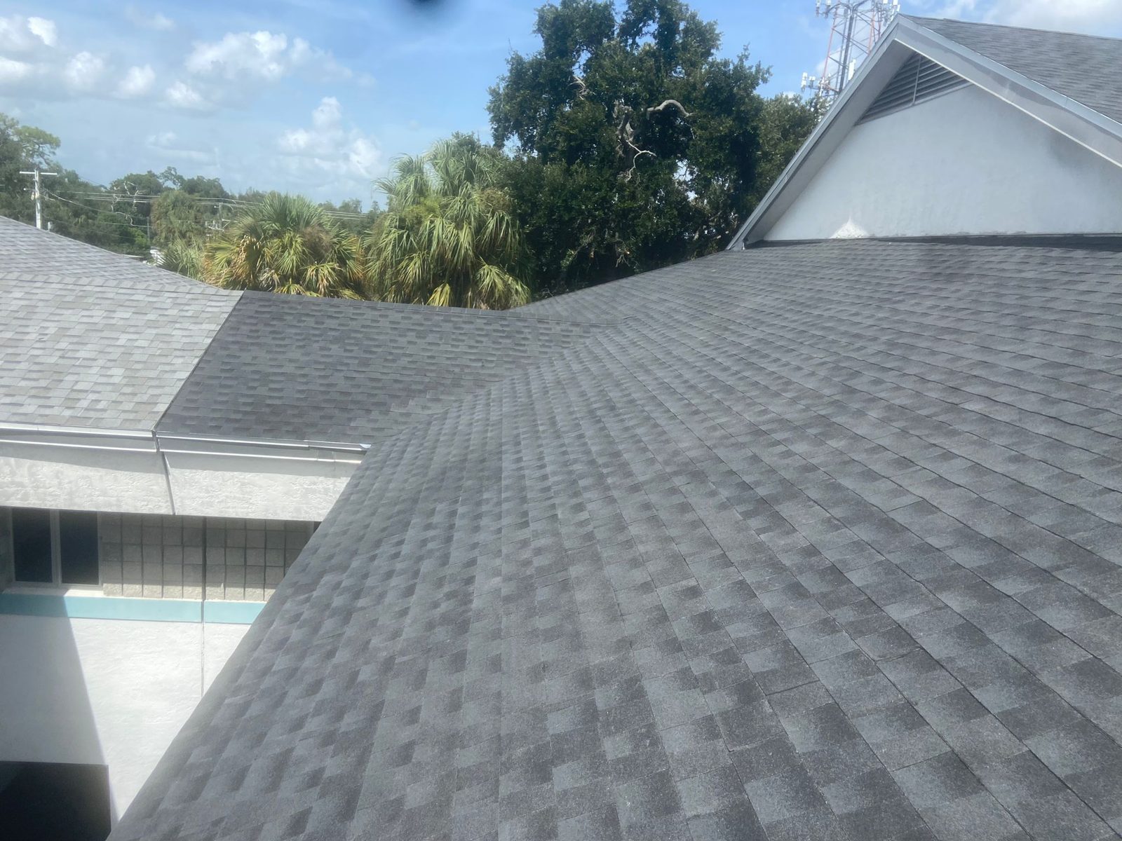 Completed roofing project in Greater Baton Rouge